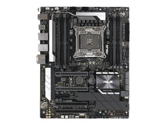 ASUS WS X299 PRO LGA2066 8xDIMM DDR4 4133MHz dual M.2 and M.2 heatsink U.2 USB 3.1 Gen 2 connectors SATA 6Gb/s ATX MB
