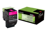 LEXMARK 702M cartouche de toner magenta 1.000 pages retour program