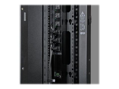 EATON TRIPPLITE 48U SmartRack Wide Standard-Depth Rack Enclosure Cabinet with doors & side panels