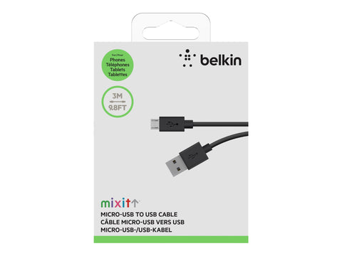 BELKIN Micro-USB to USB Cable Black