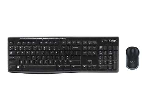 LOGITECH MK270 Wireless Combo black USB (ESP) MEDITER