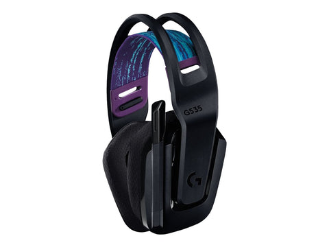 LOGITECH G G535 LIGHTSPEED Wireless Gaming Headset Headset full size LIGHTSPEED wireless black Discord Certified