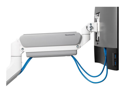 NEOMOUNTS DS70-450WH1 Support décran à fixer 17-42p - ressort à gaz - Topfix - arrêt 180
