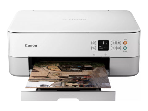 CANON PIXMA TS5351i MFP colour inkjet A4 13ipm Print 200sheets USB Wi-Fi White