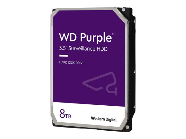 WD Purple 8TB SATA 6Gb/s CE HDD 8.9cm 3.5inch internal 5640RPM 128MB Cache 24x7 Bulk