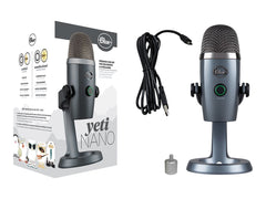 LOGITECH Blue Microphones Yeti Nano Microphone USB shadow grey
