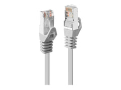 LINDY 0.5m Cat.5e F/UTP Patch Cable Grey 10/100/1000Base-T Gigabit compatible shielded