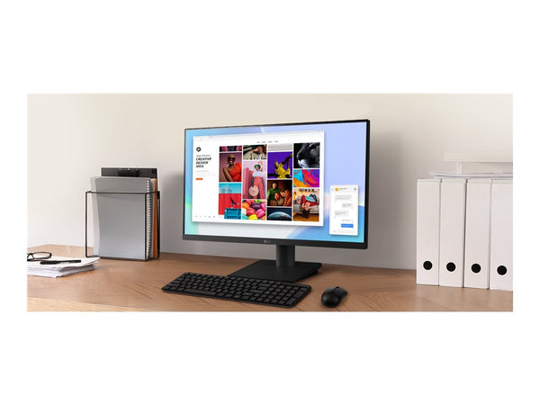 LG 24MS550-B.AEU Ecran LED 24i - 1920 x 1080 Full HD (1080p) 100 Hz - IPS - 250 cd/m2 - 1000:1 - 5 ms - 2xHDMI - haut-parleurs