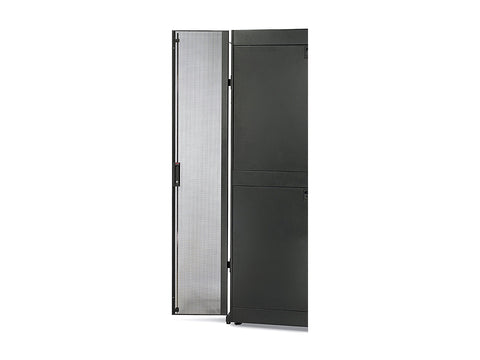 APC NetShelter SX 45U 600mm Wide Perforated Split Doors Black