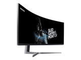 SAMSUNG C49HG90DMU 49in 32:9 Curved 1800R 3840x1080 VA QLED HDR 1ms MPRT 144Hz HDMIx2 DP Dual hinge height adj stand VESA