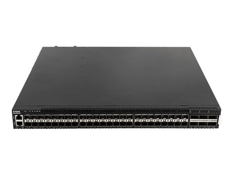 D-LINK DXS-3610-54S/SI/E 48x 1/10GbE SFP/SFP+ Ports 6 x 40/100GbE QSFP+/QSFP28 Ports L3 Stackable 10G Managed Switch