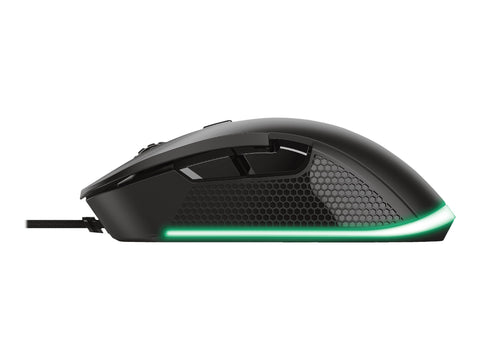 TRUST Souris gaming filaire YBAR noire