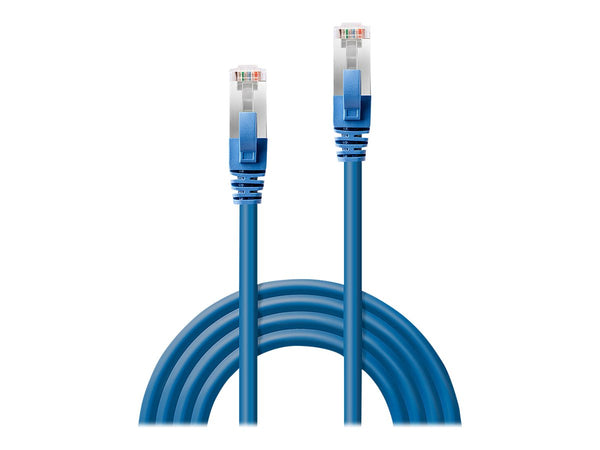 LINDY S/FTP Cat.6 Cable Blue 10m LSOH incl. Testprotocol