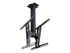 NEOMOUNTS PLASMA-C100D Support de plafond pour double écran 37-75p - h 67-107 cm