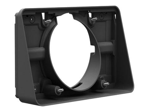 LOGITECH Mounting kit angle plinth reversible interface 14 viewing angle for meeting room scheduling system graphite