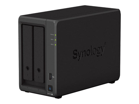 SYNOLOGY 2-Bay Diskstation Ryzen R1600 2Go DDR4 ECC SODIMM