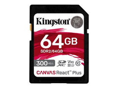 KINGSTON 64Go Canvas React Plus SDXC