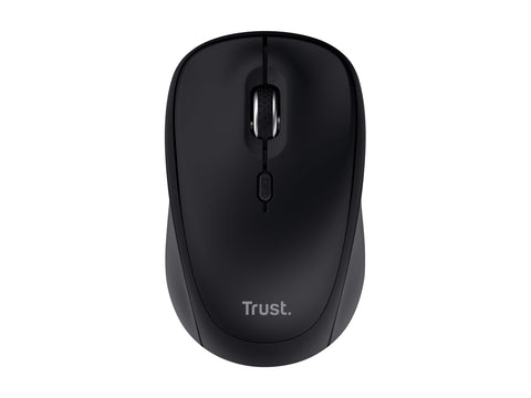TRUST Souris sans fil compacte YVI+ Multi-connexion Bluetooth + 24 Ghz - Noire