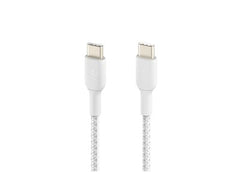 BELKIN Câble tressé USB-C USB-C 1m blanc