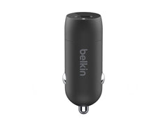 BELKIN BOOST CHARGE 20w USB-C PD Single Car Charger Black