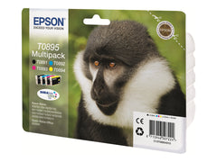EPSON 2LB T0895 ink cartridge black and tri-colour 1-pack RF-AM blister w/s