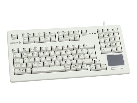 CHERRY Touchboard Keyboard USB Grey (US) US-engl. with EURO-Symbol