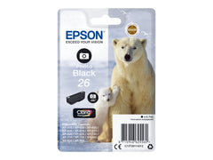 EPSON 5LB 26 ink cartridge photo black standard capacity 4.7ml 200 photos 1-pack blister without alarm