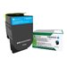 LEXMARK 802HC Cartouche de tone
