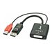 LINDY Convertisseur DVI-D vers DP