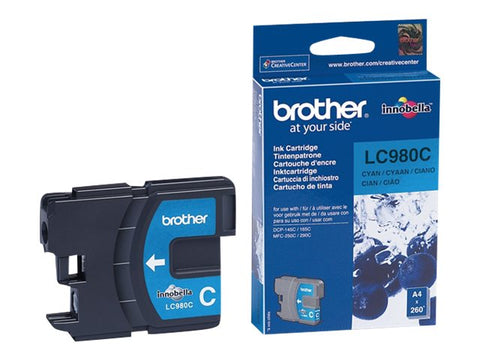 BROTHER CARTOUCHE ENCRE CYAN (300 PAGES) POUR DCP145C-165C, MFC250C-290C