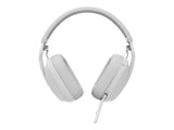 LOGITECH Zone Vibe 100 Headset full size Bluetooth wireless off-white