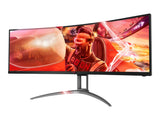 AOC AG493UCX2 49p Curved VA 32:9 DQHD 5120x1440 165Hz 550 cd/m2 1ms HDMI2.0x3 DP USB type C with DO USB3.2x3