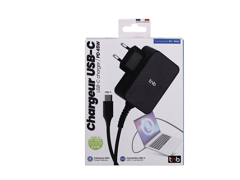 TNB 45W USB-C Universal Charger Black