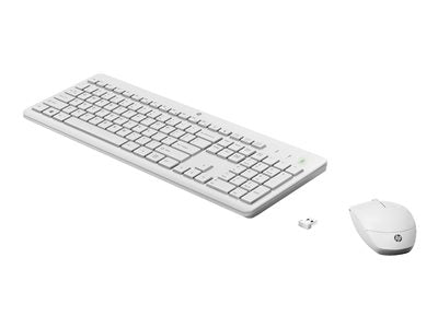 HP 230 WL Mouse+KB Combo WHT