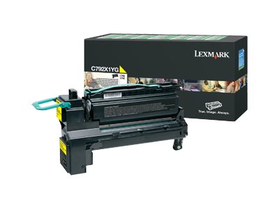 LEXMARK C792 toner jaune capacité standard 20.000 pages pack de 1 retour program