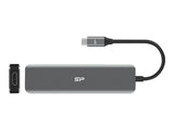 SILICON POWER Boost SU20 Docking station 7in1 USB USB-C HDMI SD card
