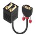 LINDY Câble splitter VGA 2 ports