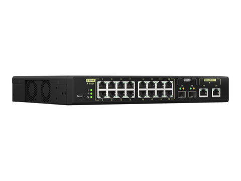 QNAP QSW-M2116P-2T2S 8port 2.5Gbps 2port 10Gbps SFP+ web managed switch