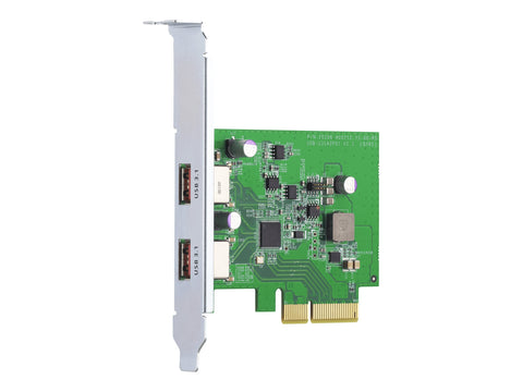 QNAP Dual-port USB3.2 Gen 2 PCIe expansion card