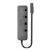LINDY 4P USB 3.0 hub with on/off switch