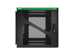 APC NetShelter 12U Wallmount Rack Enclosure Cabinet Side Mount UPS Depth