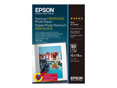 EPSON Pap Photo Premium Semi Glacé 10x15