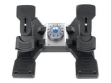 LOGITECH Flight Rudder Pedals Pedals wired for PC