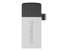 TRANSCEND 16Go Clé USB 2.0 OTG Argentée