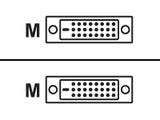 MCL Câble DVI-D mâle/DVI-D mâle (P)