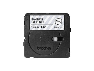 BROTHER 12MM BTAG131 Tape Black