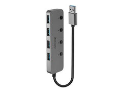 LINDY 4P USB 3.0 hub with on/off switch