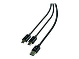 STEELPLAY Dual Play & Charge Cable PS4