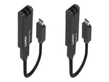 LINDY 100m Fibre Optic USB 3.2 Type C