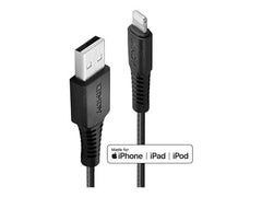 LINDY 3m Reinf. USB Type A to Lightning